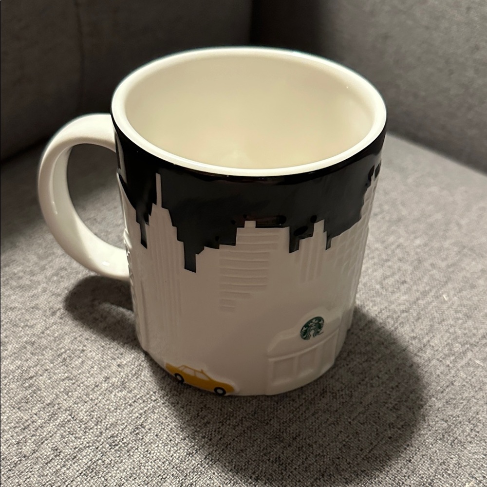 Starbucks Skyline Mug - Black and White